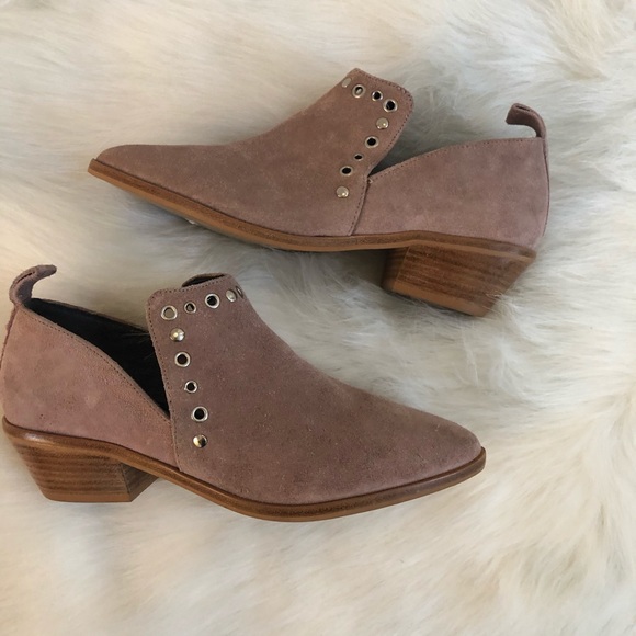 Rebecca Minkoff dusty rose suede booties - Picture 3 of 8